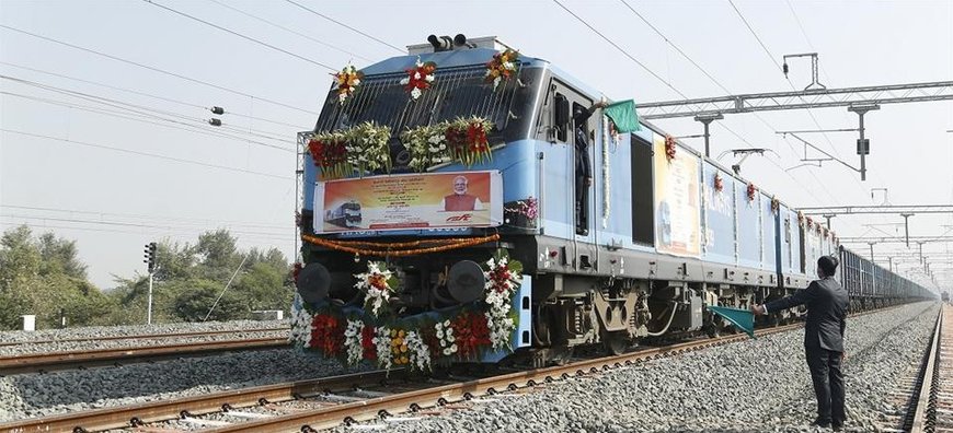 UN NOUVEAU TRONÇON DU CORRIDOR FRET DE L’EST INAUGURÉ EN INDE